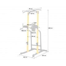 Турник-брусья DFC Power Tower G250